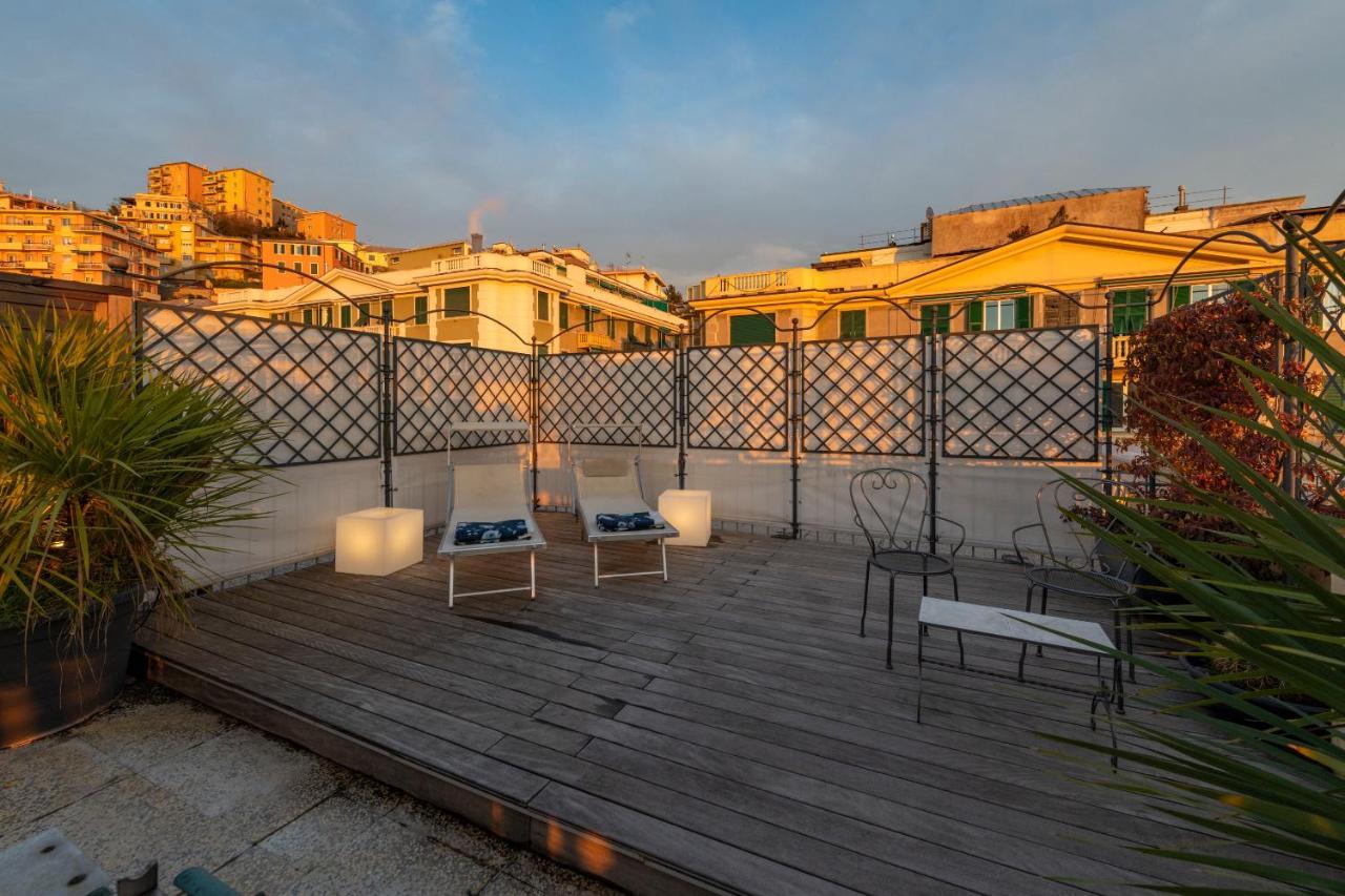 Castelletto Exclusive Terrace Penthouse Apartman Genova Kültér fotó