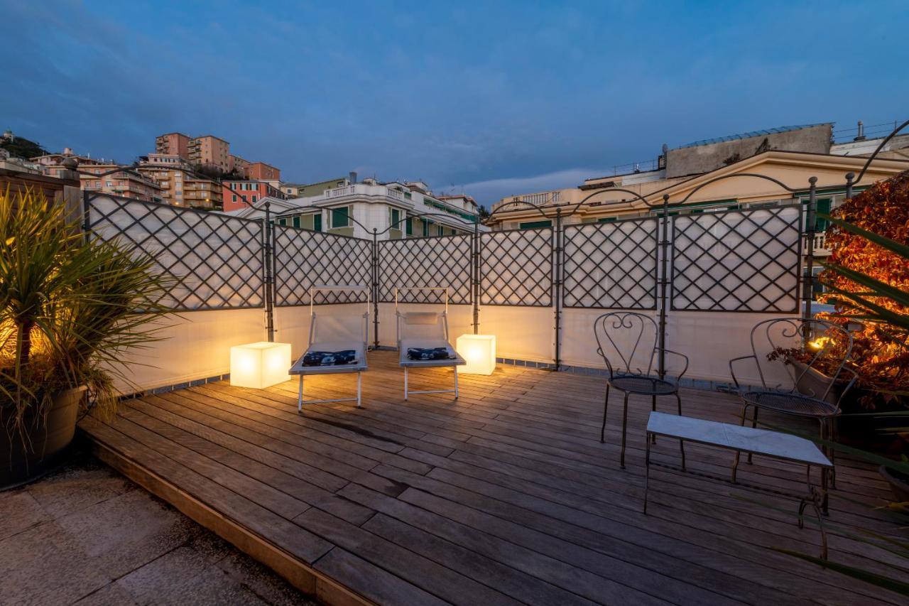 Castelletto Exclusive Terrace Penthouse Apartman Genova Kültér fotó