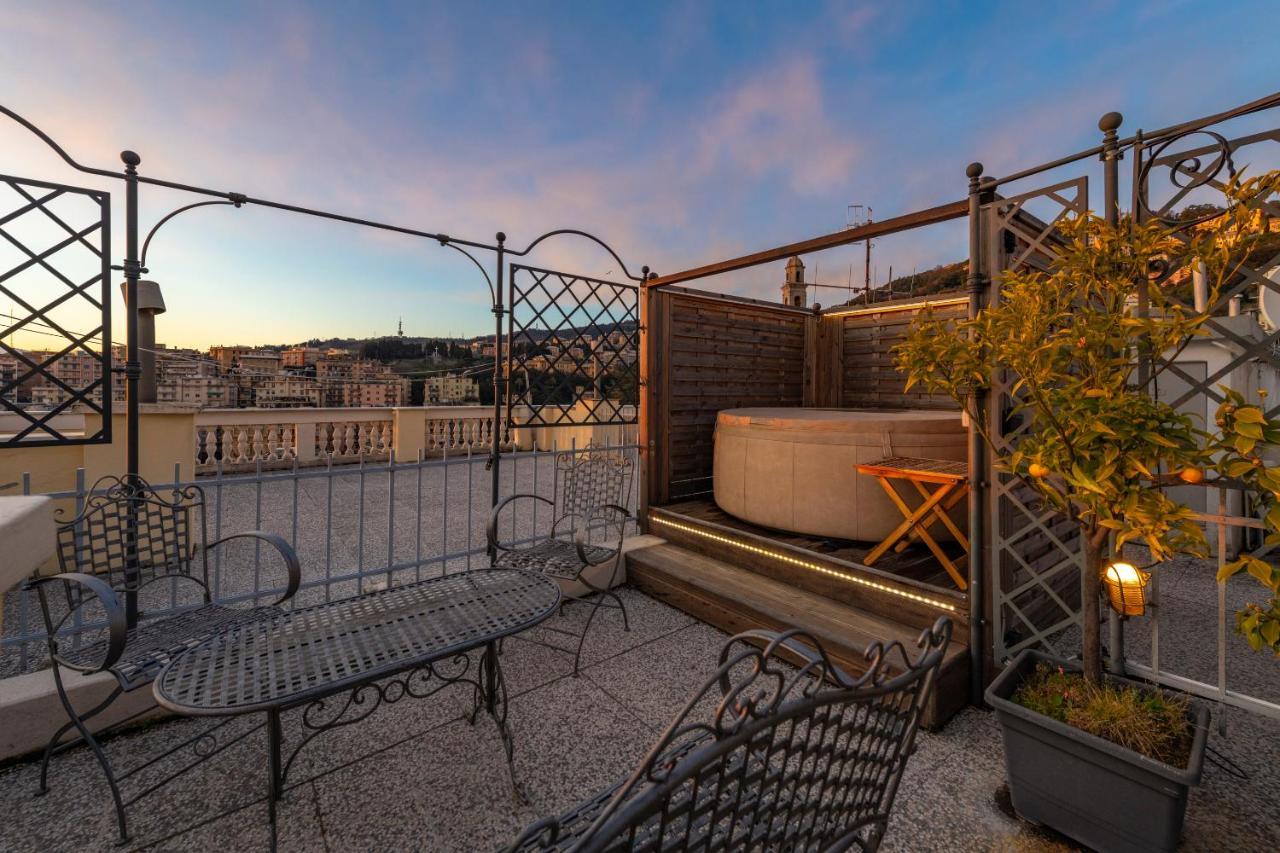 Castelletto Exclusive Terrace Penthouse Apartman Genova Kültér fotó