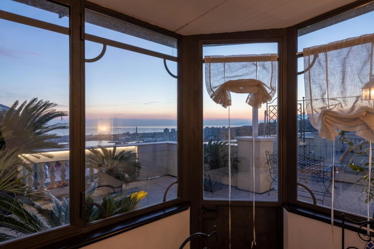 Castelletto Exclusive Terrace Penthouse Apartman Genova Kültér fotó