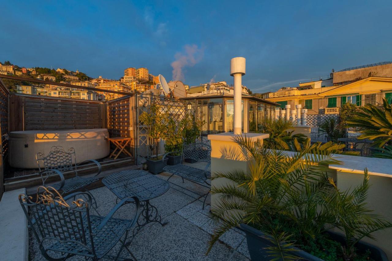 Castelletto Exclusive Terrace Penthouse Apartman Genova Kültér fotó