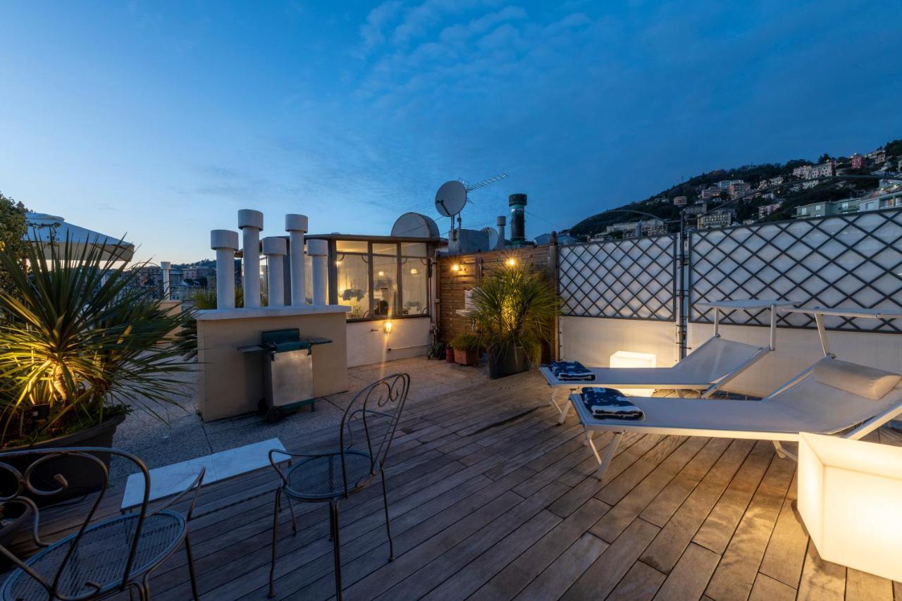 Castelletto Exclusive Terrace Penthouse Apartman Genova Kültér fotó